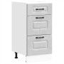 Mueble bajo de cocina Kalmar madera de ingeniería gris hormigón de , Armarios de cocina - Ref: Foro24-854244, Precio: 92,70 €...
