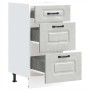 Mueble bajo de cocina Kalmar madera de ingeniería gris hormigón de , Armarios de cocina - Ref: Foro24-854244, Precio: 92,70 €...