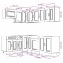 Mueble de cocina Kalmar blanco 11 piezas madera contrachapada de , Armarios de cocina - Ref: Foro24-3314881, Precio: 685,51 €...