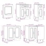 Mueble de cocina Kalmar blanco 11 piezas madera contrachapada de , Armarios de cocina - Ref: Foro24-3314881, Precio: 685,51 €...