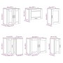 Mueble cocina Porto roble sonoma 11 pzas madera contrachapada de , Armarios de cocina - Ref: Foro24-3314904, Precio: 686,57 €...