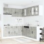 Mueble cocina Lucca gris hormigón 11 pzas madera contrachapada de , Armarios de cocina - Ref: Foro24-3314925, Precio: 720,36 ...