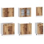 Mueble cocina Kalmar madera vieja 7 pzas madera contrachapada de , Armarios de cocina - Ref: Foro24-3314739, Precio: 658,16 €...