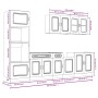 Mueble cocina Kalmar madera vieja 7 pzas madera contrachapada de , Armarios de cocina - Ref: Foro24-3314739, Precio: 658,16 €...