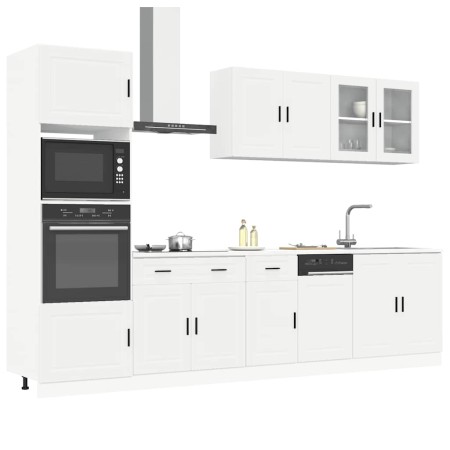 Mueble de cocina Kalmar blanco 7 piezas madera contrachapada de , Armarios de cocina - Ref: Foro24-3314751, Precio: 707,31 €,...