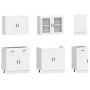 Mueble de cocina Kalmar blanco 7 piezas madera contrachapada de , Armarios de cocina - Ref: Foro24-3314751, Precio: 707,31 €,...