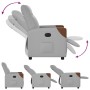 Sillón reclinable eléctrico de tela gris nube de , Sillones - Ref: Foro24-3323989, Precio: 231,36 €, Descuento: %