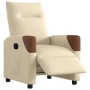 Sillón reclinable eléctrico de tela crema de , Sillones - Ref: Foro24-3323994, Precio: 243,60 €, Descuento: %
