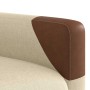 Sillón reclinable eléctrico de tela crema de , Sillones - Ref: Foro24-3323994, Precio: 243,60 €, Descuento: %