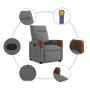 Silla de masaje reclinable de pie de tela gris oscuro de , Sillones - Ref: Foro24-3324015, Precio: 269,58 €, Descuento: %