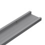 Estantes de pared 4 unidades gris 60x9x3 cm en Estanterías | Comprar online en Foru.es