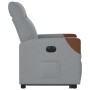 Sillón eléctrico reclinable elevable de tela gris claro de , Sillones - Ref: Foro24-3324022, Precio: 297,54 €, Descuento: %