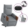 Sillón eléctrico reclinable elevable de tela gris claro de , Sillones - Ref: Foro24-3324022, Precio: 297,54 €, Descuento: %