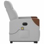 Sillón de masaje eléctrico reclinable elevable tela gris nube de , Sillones - Ref: Foro24-3324029, Precio: 334,13 €, Descuent...