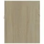 Armario para lavabo contrachapada color roble 90x38,5x46 cm de vidaXL, Muebles de baño - Ref: Foro24-804668, Precio: 38,56 €,...