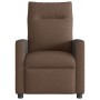 Sillón reclinable de masaje eléctrico tela marrón de , Sillones - Ref: Foro24-3324048, Precio: 256,62 €, Descuento: %