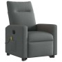 Sillón de masaje eléctrico reclinable elevable tela gris oscuro de , Sillones - Ref: Foro24-3324074, Precio: 341,41 €, Descue...