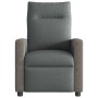 Sillón reclinable eléctrico de tela gris oscuro de , Sillones - Ref: Foro24-3324081, Precio: 243,20 €, Descuento: %