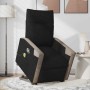 Sillón reclinable de masaje elevable tela negro de , Sillones - Ref: Foro24-3324097, Precio: 269,08 €, Descuento: %