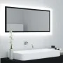 Espejo de baño LED acrílico negro 100x8,5x37 cm de vidaXL, Tocadores de baño - Ref: Foro24-804941, Precio: 59,98 €, Descuento: %