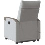 Sillón de masaje eléctrico reclinable elevable tela gris nube de , Sillones - Ref: Foro24-3324104, Precio: 332,87 €, Descuent...