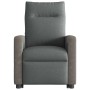 Sillón de masaje eléctrico reclinable elevable tela gris oscuro de , Sillones - Ref: Foro24-3324106, Precio: 333,62 €, Descue...