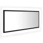 Espejo de baño LED acrílico negro 100x8,5x37 cm de vidaXL, Tocadores de baño - Ref: Foro24-804941, Precio: 59,98 €, Descuento: %