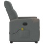 Sillón de masaje eléctrico reclinable elevable tela gris oscuro de , Sillones - Ref: Foro24-3324106, Precio: 333,62 €, Descue...