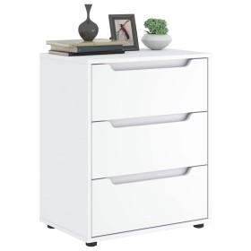 Aparador VISNES blanco 60x40x73 cm madera de ingeniería de , Cajoneras - Ref: Foro24-4108284, Precio: 114,39 €, Descuento: %