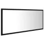 Espejo de baño LED acrílico negro 100x8,5x37 cm de vidaXL, Tocadores de baño - Ref: Foro24-804941, Precio: 59,98 €, Descuento: %