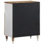 Aparador de madera maciza de mango 60x33,5x75 cm de , Almacenamiento para CD y DVD - Ref: Foro24-4018689, Precio: 71,69 €, De...