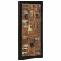 Perchero multicolor madera maciza reciclada 40x2x80 cm de , Percheros para sombreros y abrigos - Ref: Foro24-4015940, Precio:...