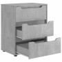 Aparador VISNES gris hormigón 60x40x73 cm madera de ingeniería de , Cajoneras - Ref: Foro24-4108286, Precio: 115,72 €, Descue...