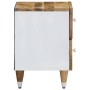Mesitas de noche 2 uds madera maciza de mango 40x33,5x46 cm de , Mesitas de noche - Ref: Foro24-4018663, Precio: 112,43 €, De...