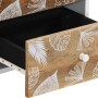 Mesitas de noche 2 uds madera maciza de mango 40x33,5x46 cm de , Mesitas de noche - Ref: Foro24-4018663, Precio: 112,43 €, De...