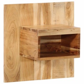 Mesita de noche madera maciza de acacia 50x27x50 cm de , Mesitas de noche - Ref: Foro24-4017524, Precio: 99,20 €, Descuento: %
