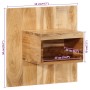 Mesita de noche madera maciza de acacia 50x27x50 cm de , Mesitas de noche - Ref: Foro24-4017524, Precio: 99,20 €, Descuento: %