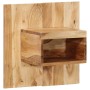 Mesita de noche madera maciza de acacia 50x27x50 cm de , Mesitas de noche - Ref: Foro24-4017524, Precio: 99,20 €, Descuento: %