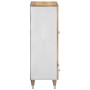 Aparador alto madera maciza de mango 60x33,5x100 cm de , Almacenamiento para CD y DVD - Ref: Foro24-4018694, Precio: 149,83 €...