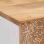 Aparador alto madera maciza de mango 60x33,5x100 cm de , Almacenamiento para CD y DVD - Ref: Foro24-4018694, Precio: 149,83 €...