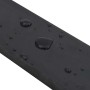 Borde de goma para quitanieves negro 200x8x2 cm de , Quitanieves - Ref: Foro24-4103538, Precio: 32,28 €, Descuento: %