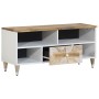 Mueble de TV madera maciza de mango 100x33,5x46 cm de , Almacenamiento para CD y DVD - Ref: Foro24-4018680, Precio: 89,42 €, ...
