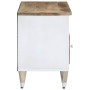 Mueble de TV madera maciza de mango 100x33,5x46 cm de , Almacenamiento para CD y DVD - Ref: Foro24-4018680, Precio: 89,42 €, ...