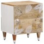 Mesitas de noche 2 uds madera maciza de mango 40x33,5x46 cm de , Mesitas de noche - Ref: Foro24-4018661, Precio: 79,85 €, Des...
