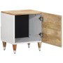Mesitas de noche 2 uds madera maciza de mango 40x33,5x46 cm de , Mesitas de noche - Ref: Foro24-4018661, Precio: 79,85 €, Des...