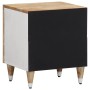 Mesitas de noche 2 uds madera maciza de mango 40x33,5x46 cm de , Mesitas de noche - Ref: Foro24-4018661, Precio: 79,85 €, Des...