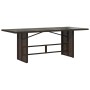 Set comedor para jardín 9 pzas y cojines ratán sintético marrón de , Conjuntos de jardín - Ref: Foro24-3276778, Precio: 1,00 ...
