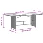 Set comedor para jardín 9 pzas y cojines ratán sintético marrón de , Conjuntos de jardín - Ref: Foro24-3276778, Precio: 1,00 ...