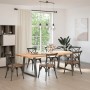 Patas para mesa comedor forma V 2uds antracita 90x(72-73,3) cm de , Patas para mesas - Ref: Foro24-4012578, Precio: 116,46 €,...