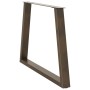Patas para mesa de comedor en forma de V 3 uds acero natural de , Patas para mesas - Ref: Foro24-4012599, Precio: 160,77 €, D...